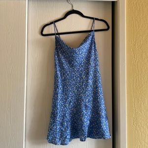 Free People blue mini dress